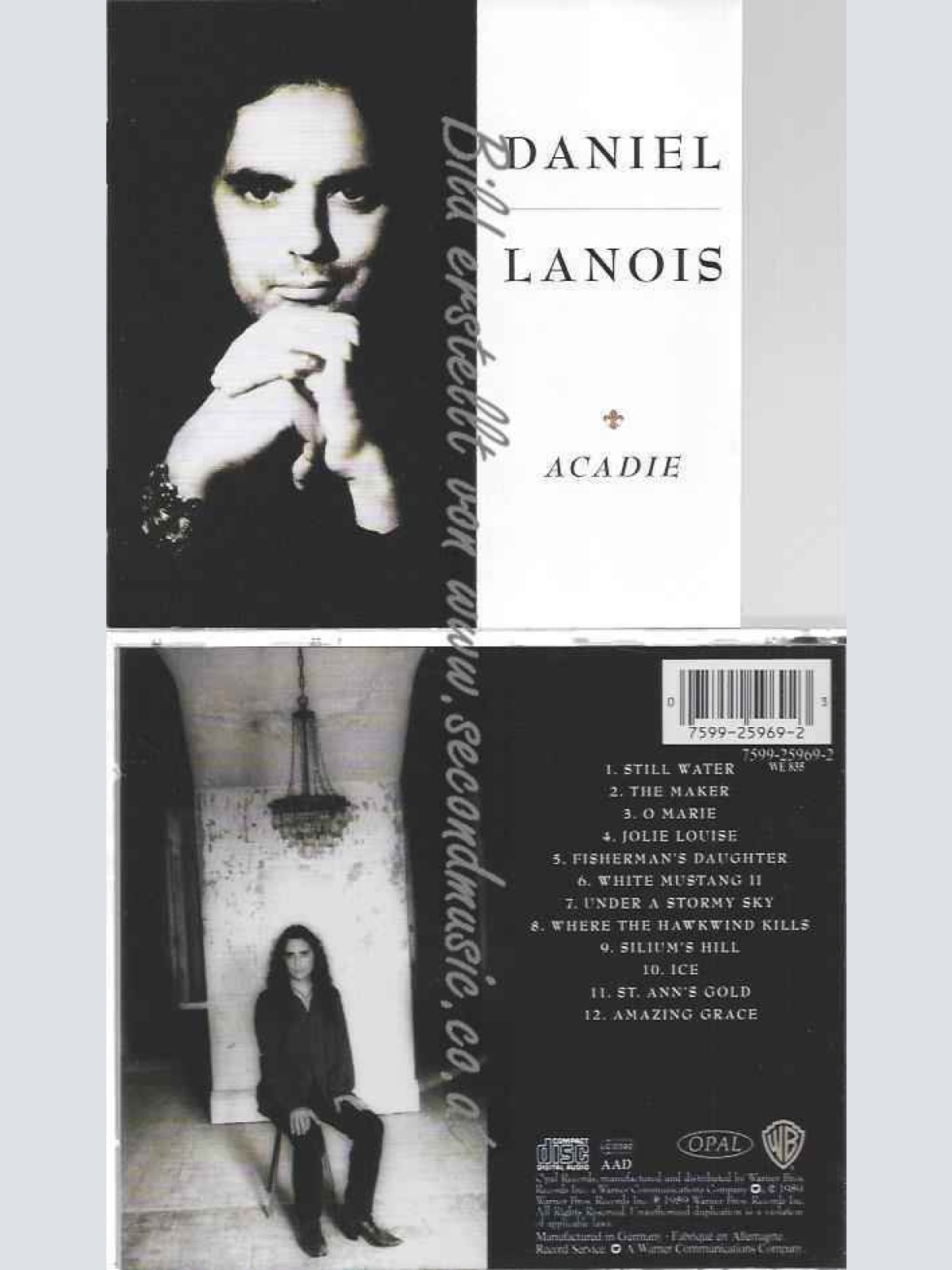 CD--Daniel Lanois  --Acadie