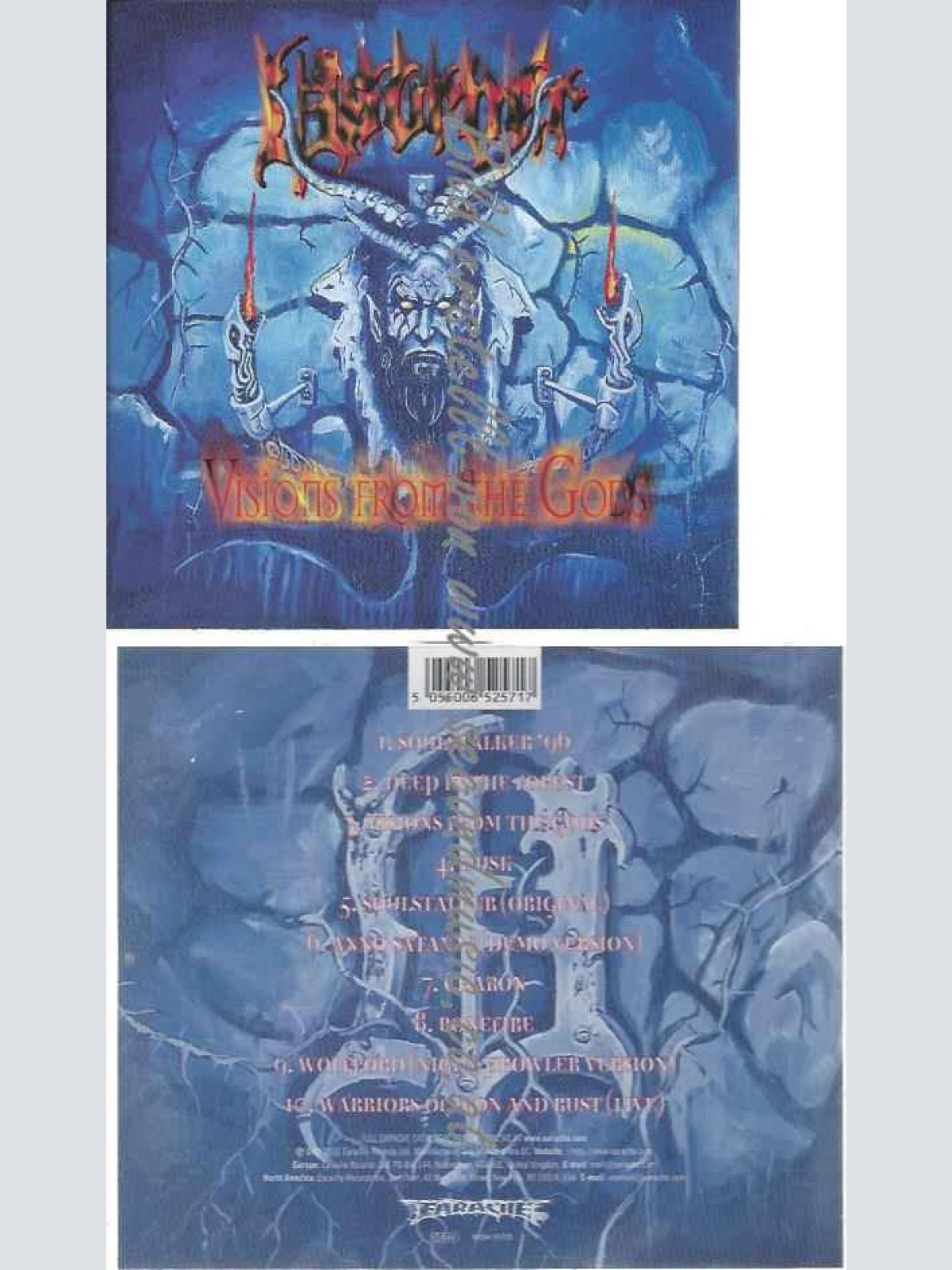 CD--Usurper  --Visions from the Gods