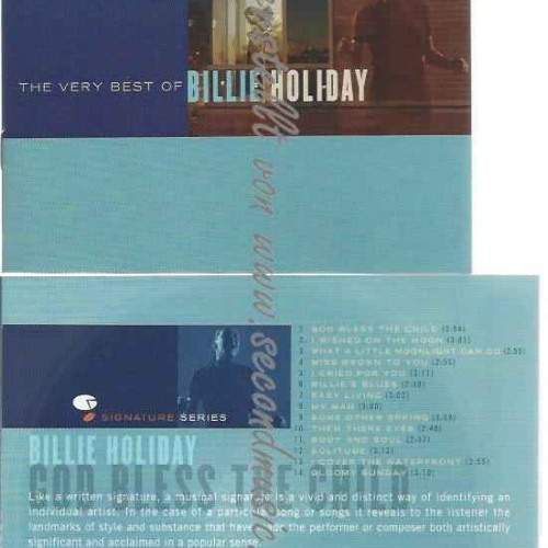 CD--Billie Holiday  --God Bless the Child