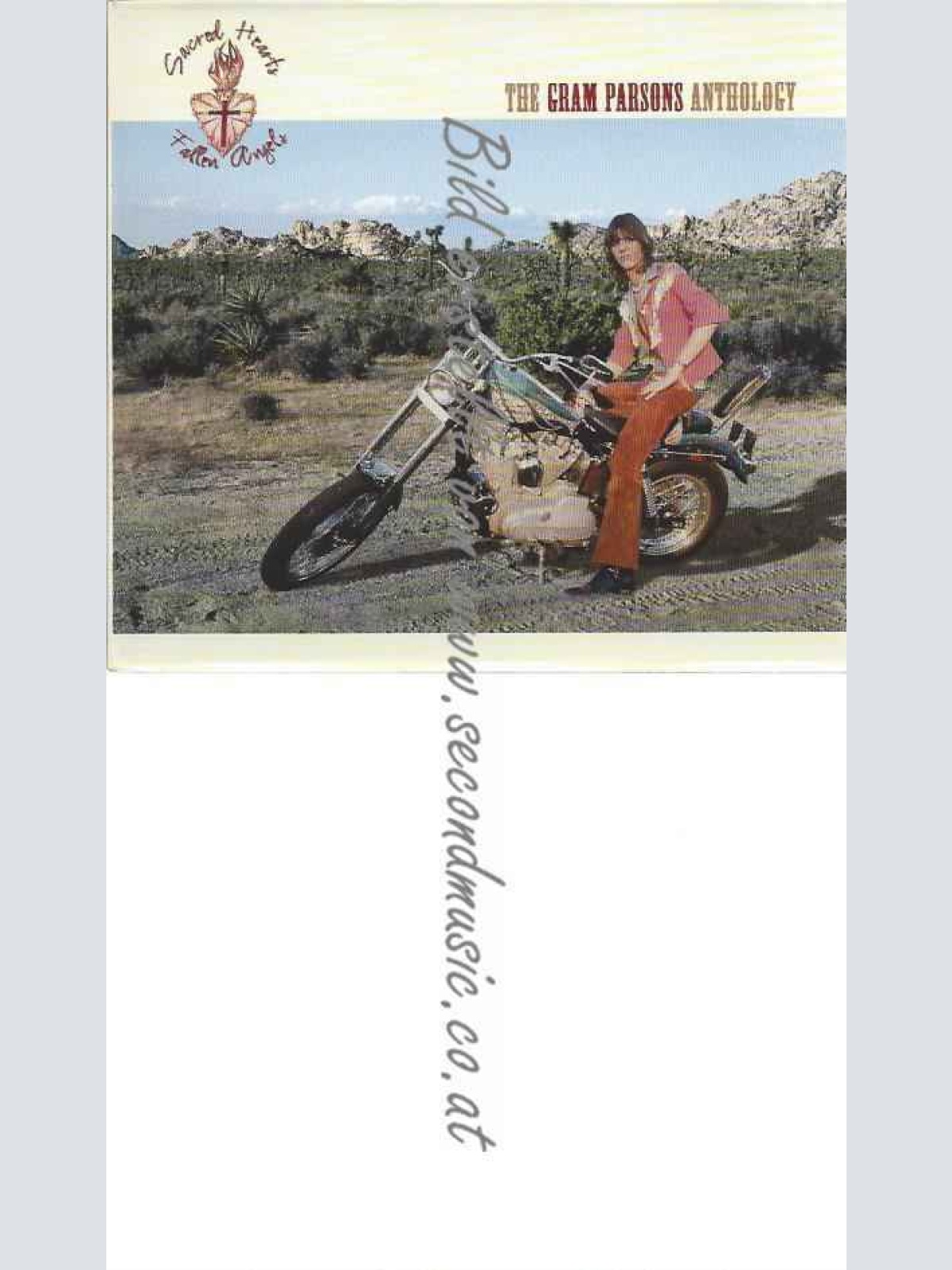 CD--Gram Parsons  --Anthology-Sacred Hearts & Fallen Angels