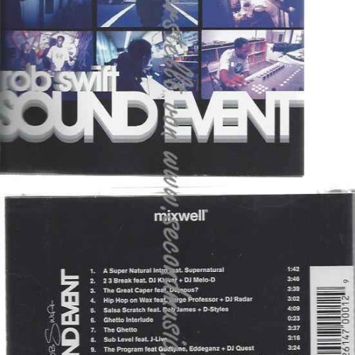 CD--Rob Swift  --Sound Event