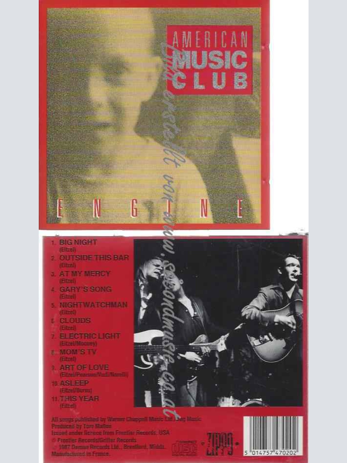 CD--American Music Club    --Engine