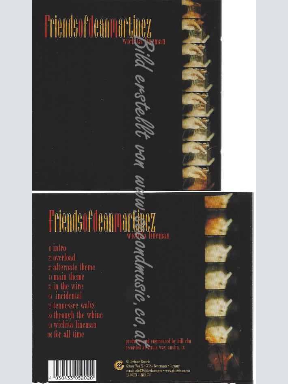 CD--Friends of Dean Martinez  --Wichita Lineman