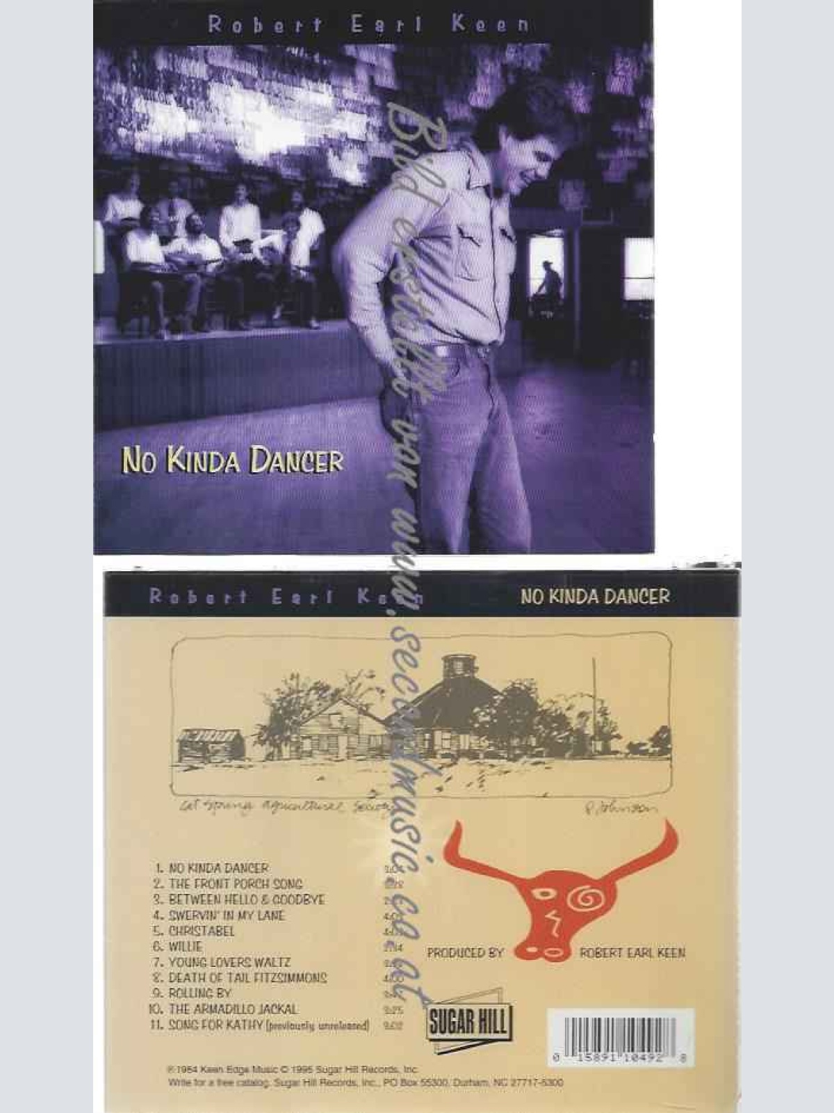 CD--Robert Earl Keen  --No Kinda Dancer