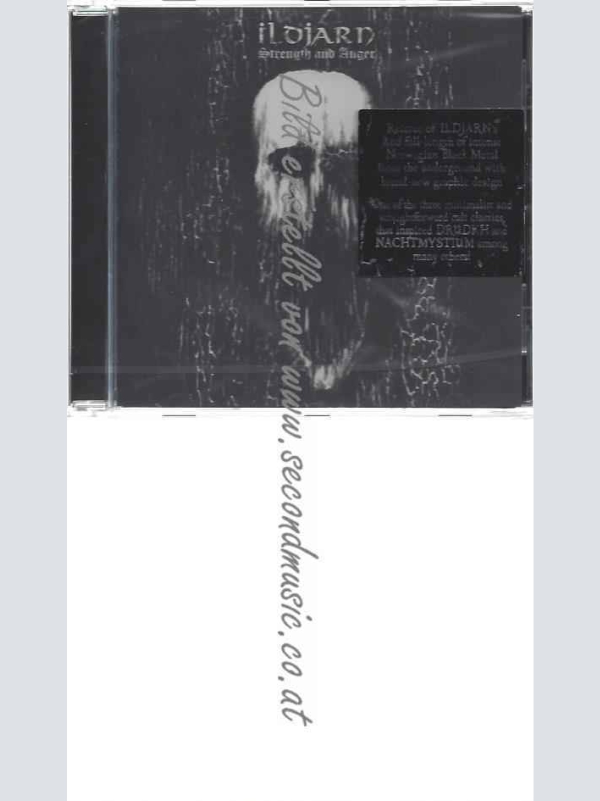 CD--Ildjarn  --Strength and Anger (Re-Release)