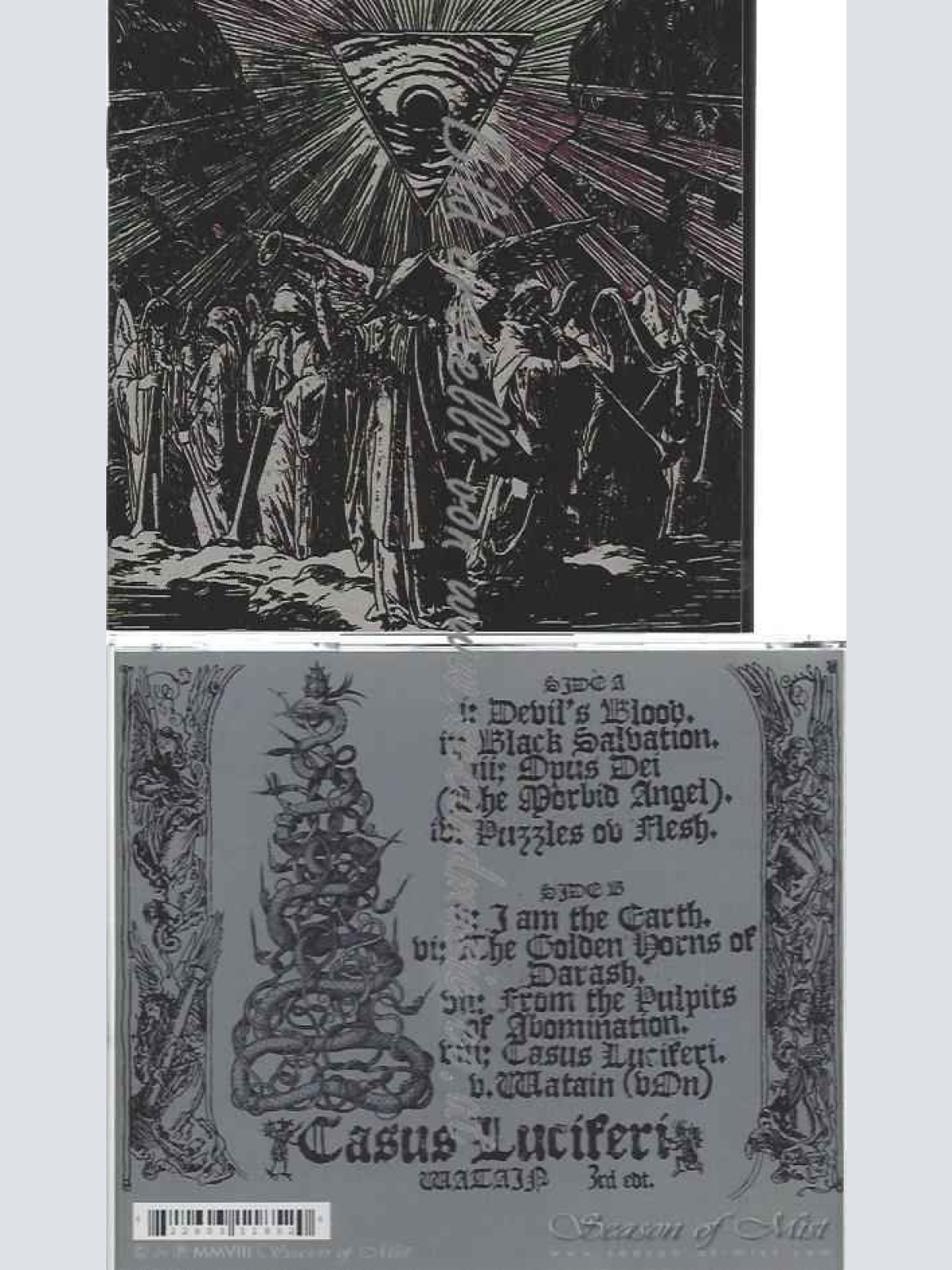 CD--Watain  --Casus Luciferi (Incl