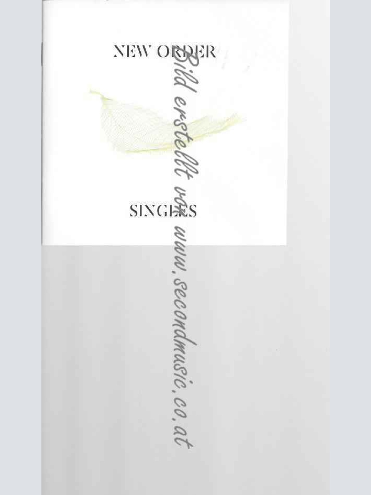 CD--New Order  --Singles