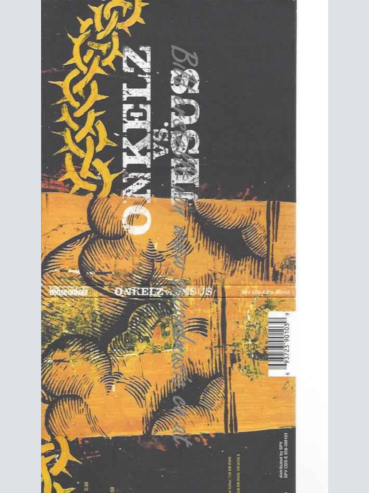 CD--Boehse Onkelz  --Onkelz vs. Jesus