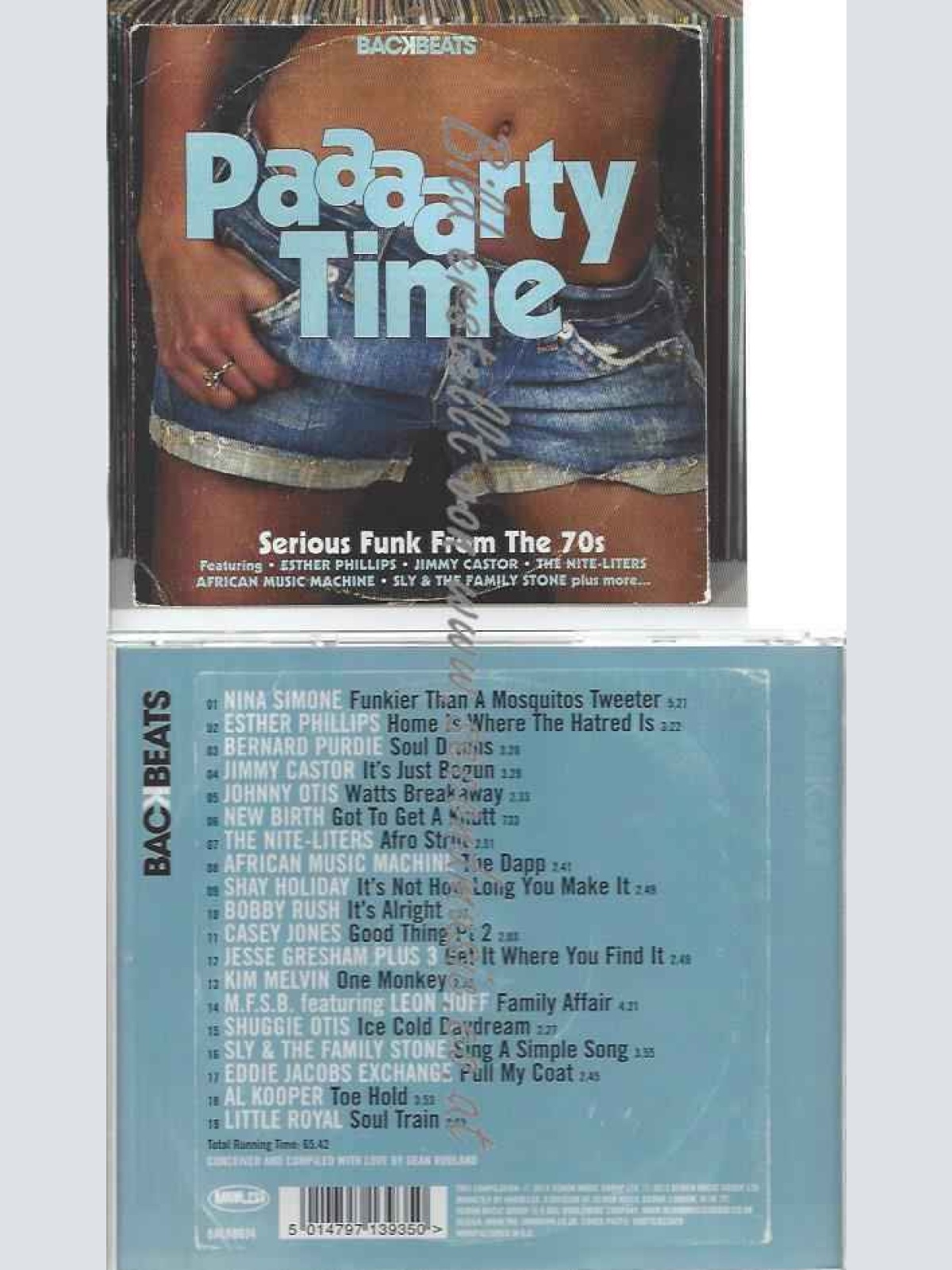 CD--Various  --Backbeats: Paaaarty Serious Funk from the 70s