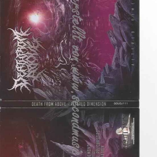 CD--Death from Above  --Altered Dimension -Digi-