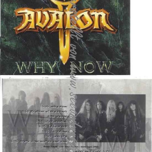 CD--Avalon  --Why Now