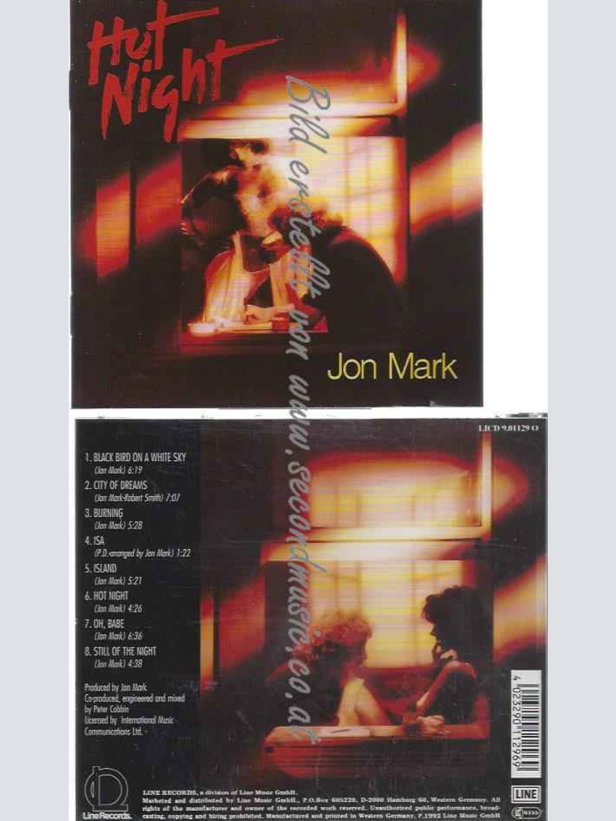 CD--Jon Mark  --Hot Night