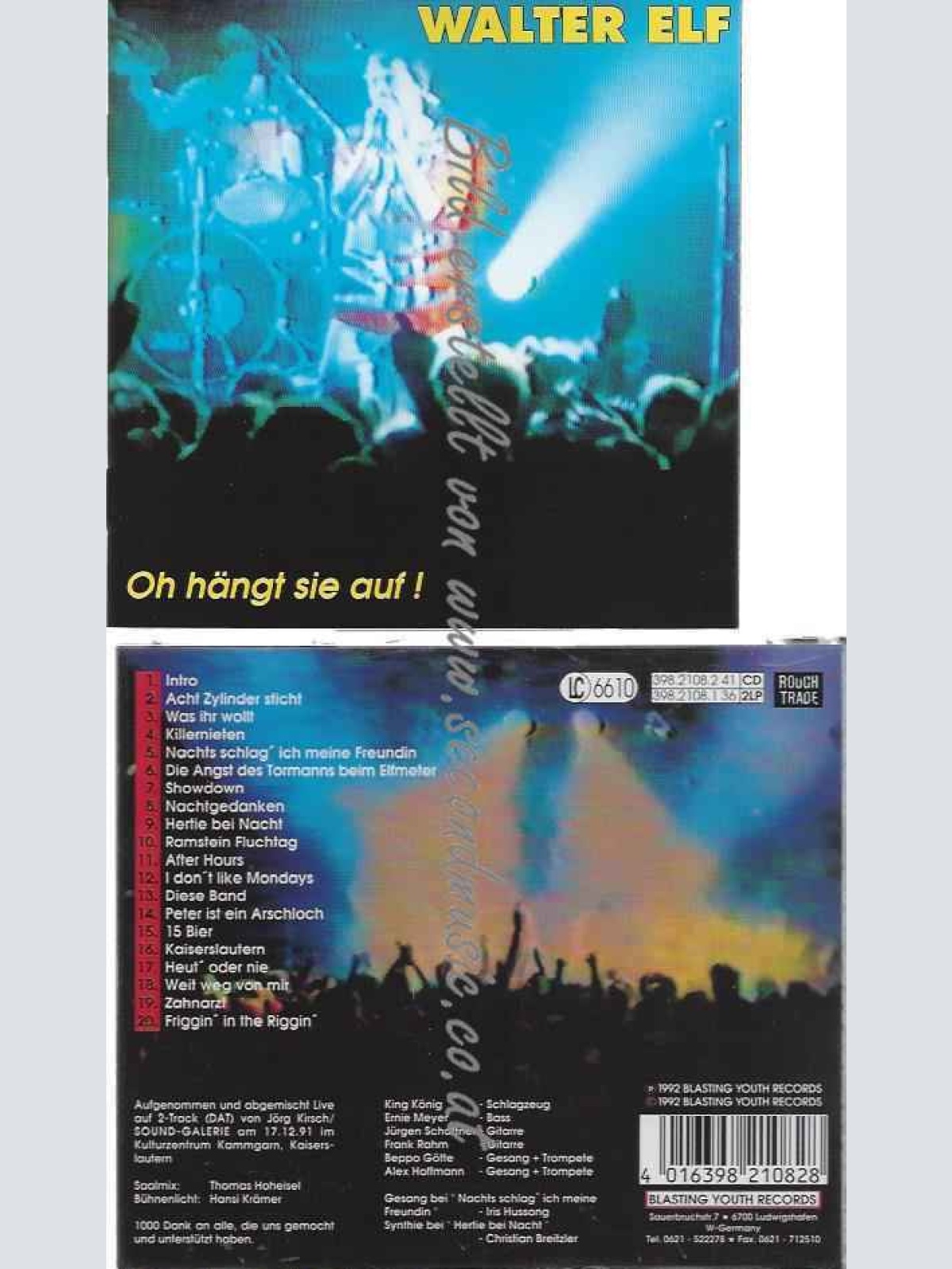 CD--Walter Elf--Oh hängt sie auf!