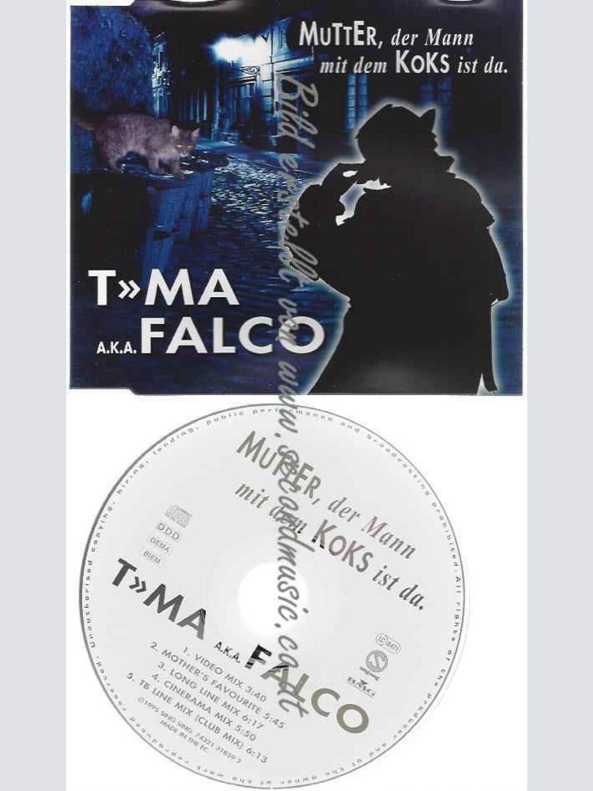 CD--T-Ma und Falco  --Mutter, der Mann mit dem Koks ist da