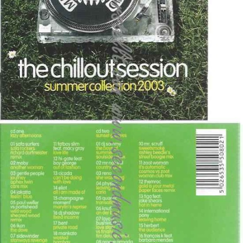 CD--Various  --Chillout Session-Summer  2003