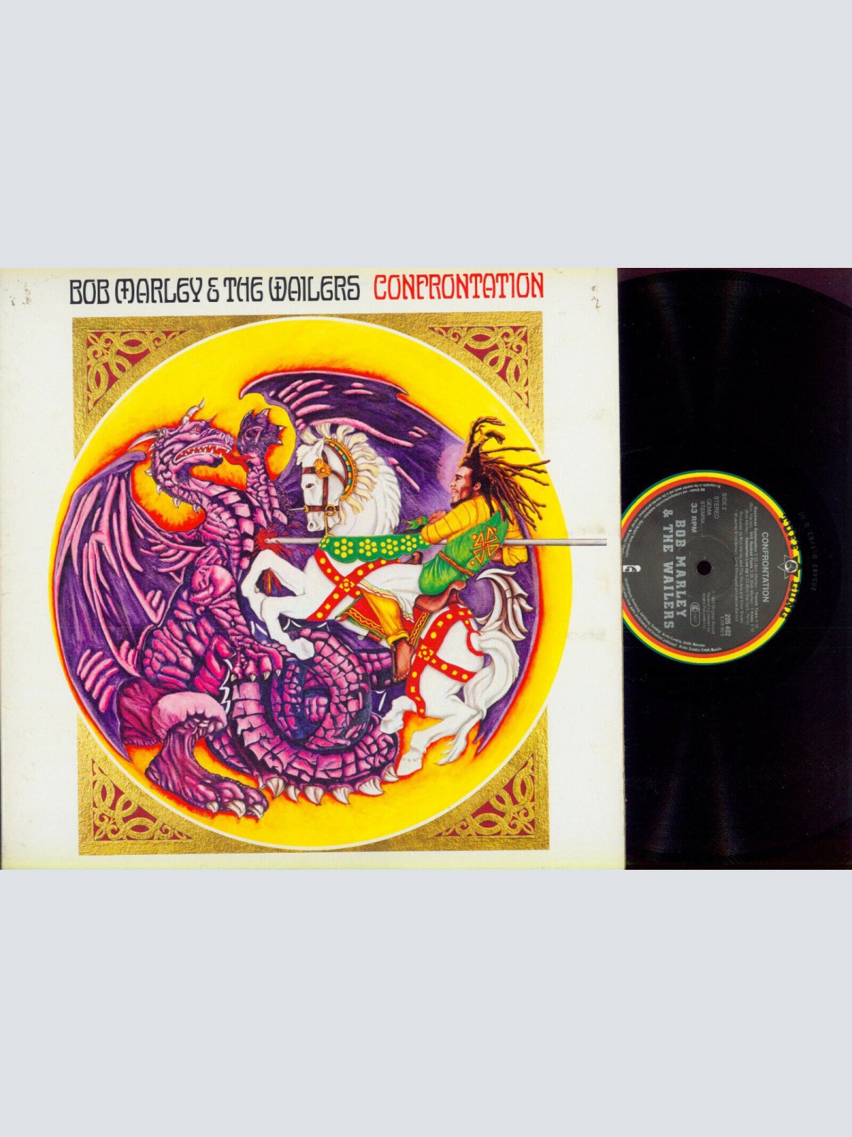 LP--Bob Marley & The Wailers – Confrontation // FOC /DE 205482320