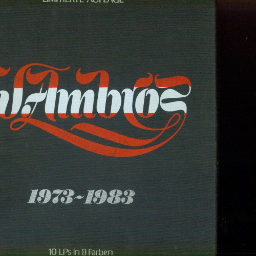 10 LP Box --Wolfgang Ambros  1973-1983 Seine Größten Erfolge ,Färbig limited