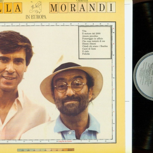LP--Lucio Dalla / Gianni Morandi – In Europa