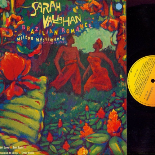 LP--Sarah Vaughan With Milton Nascimento – Brazilian Romance // Brazil