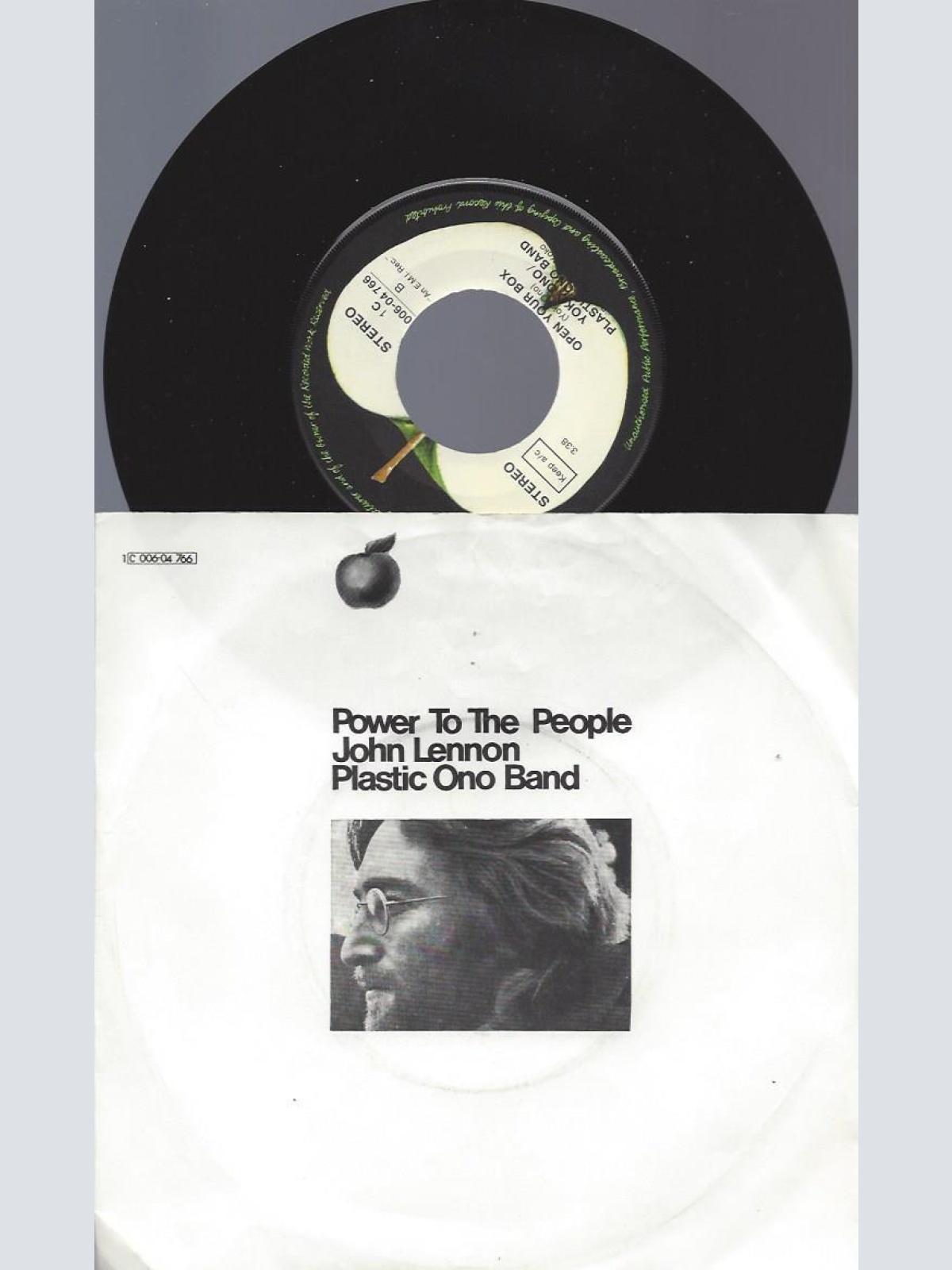 7" John Lennon / Plastic Ono Band – Power To The People