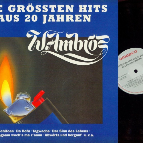 LP--Wolgang Ambros – Die Grössten Hits Aus 20 Jahren