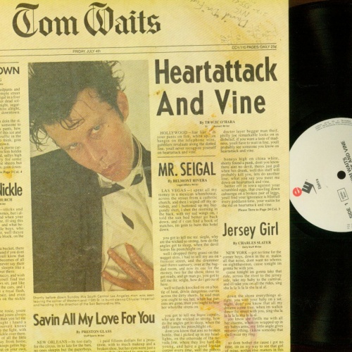 LP--Tom Waits – Heartattack And Vine // AS52252 DE