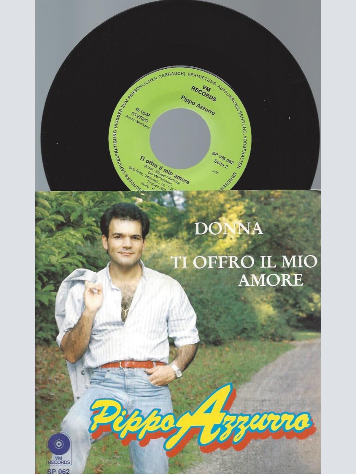 7" Pippo Azzurro – Donna