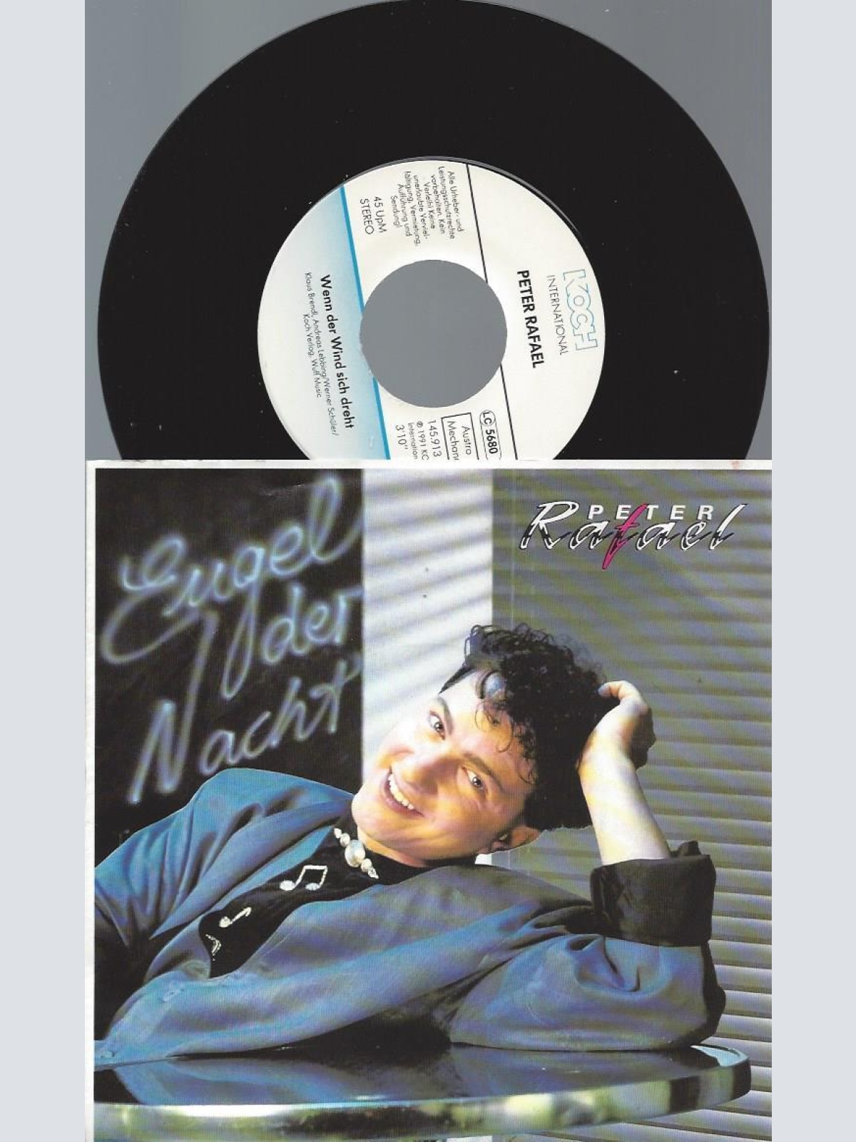 7" Peter Rafael – Engel Der Nacht