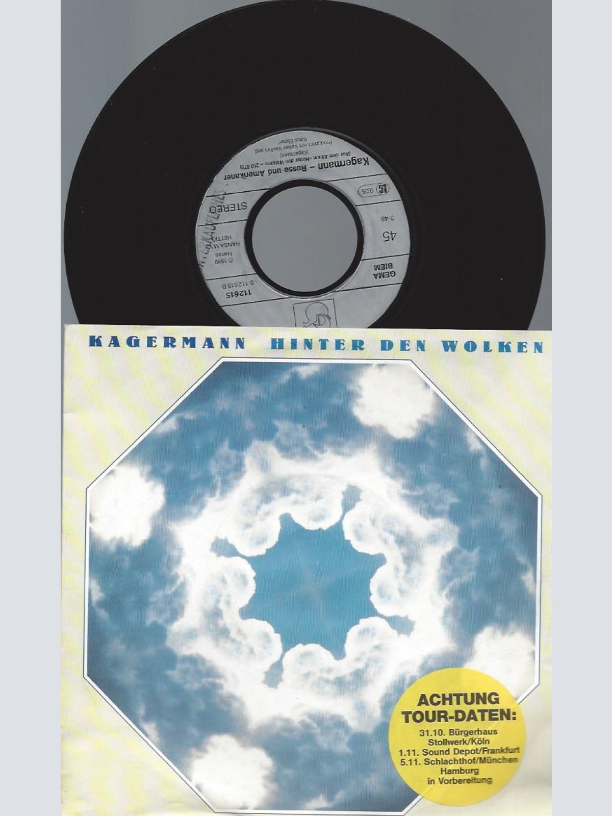 7" Kagermann – Hinter Den Wolken