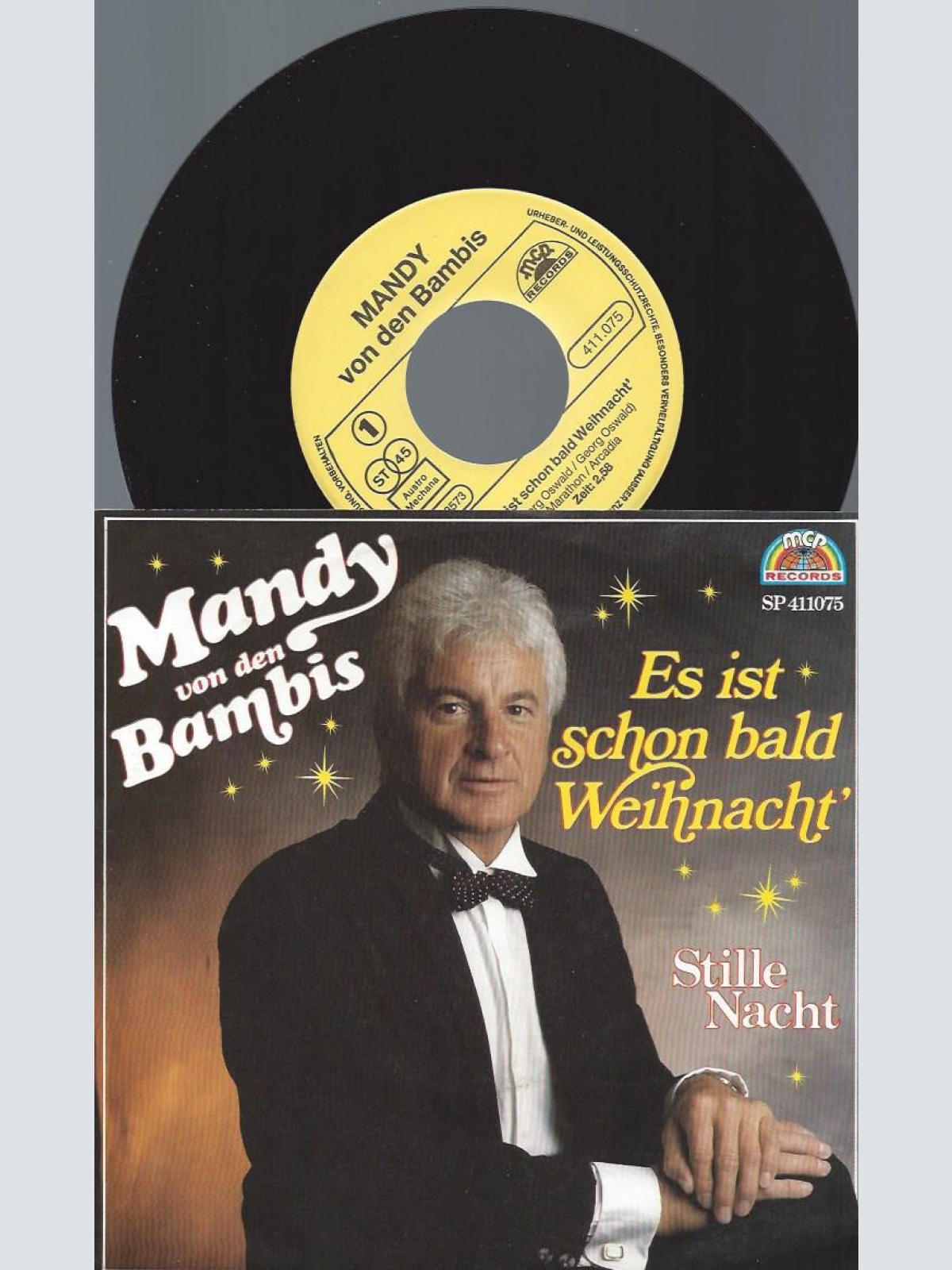 7" Mandy von den Bambis --  Es ist schon bald Weihnacht