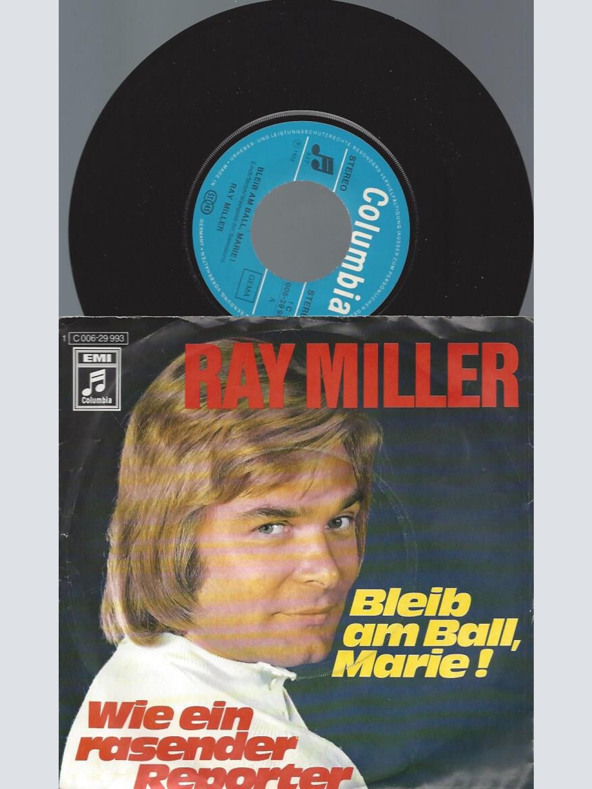 7" Ray Miller – Bleib Am Ball, Marie!