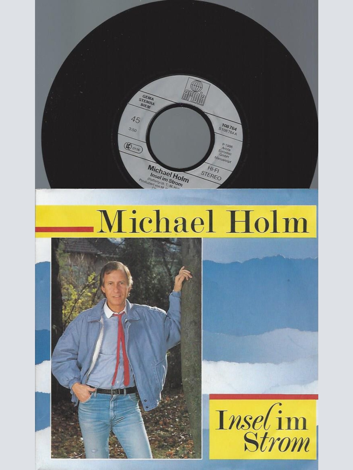 7" Michael Holm – Insel Im Strom