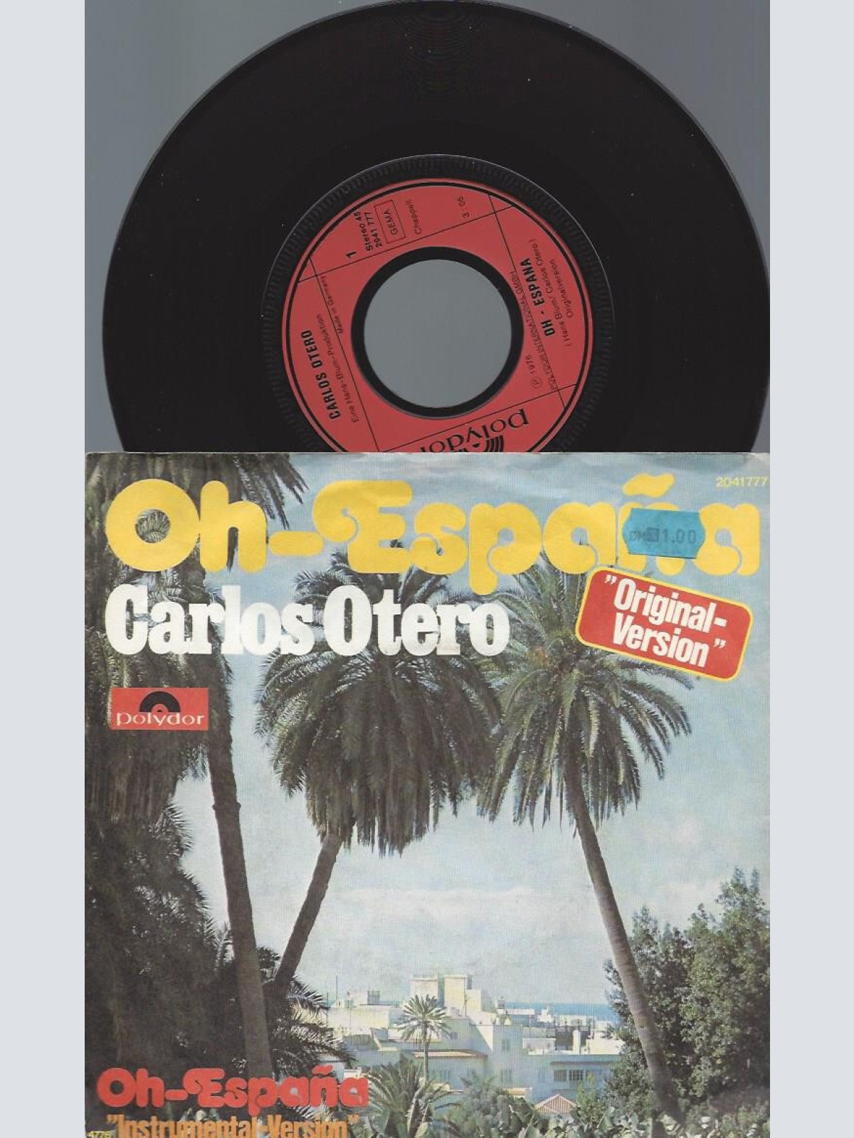 7" Carlos Otero – Oh-Espana