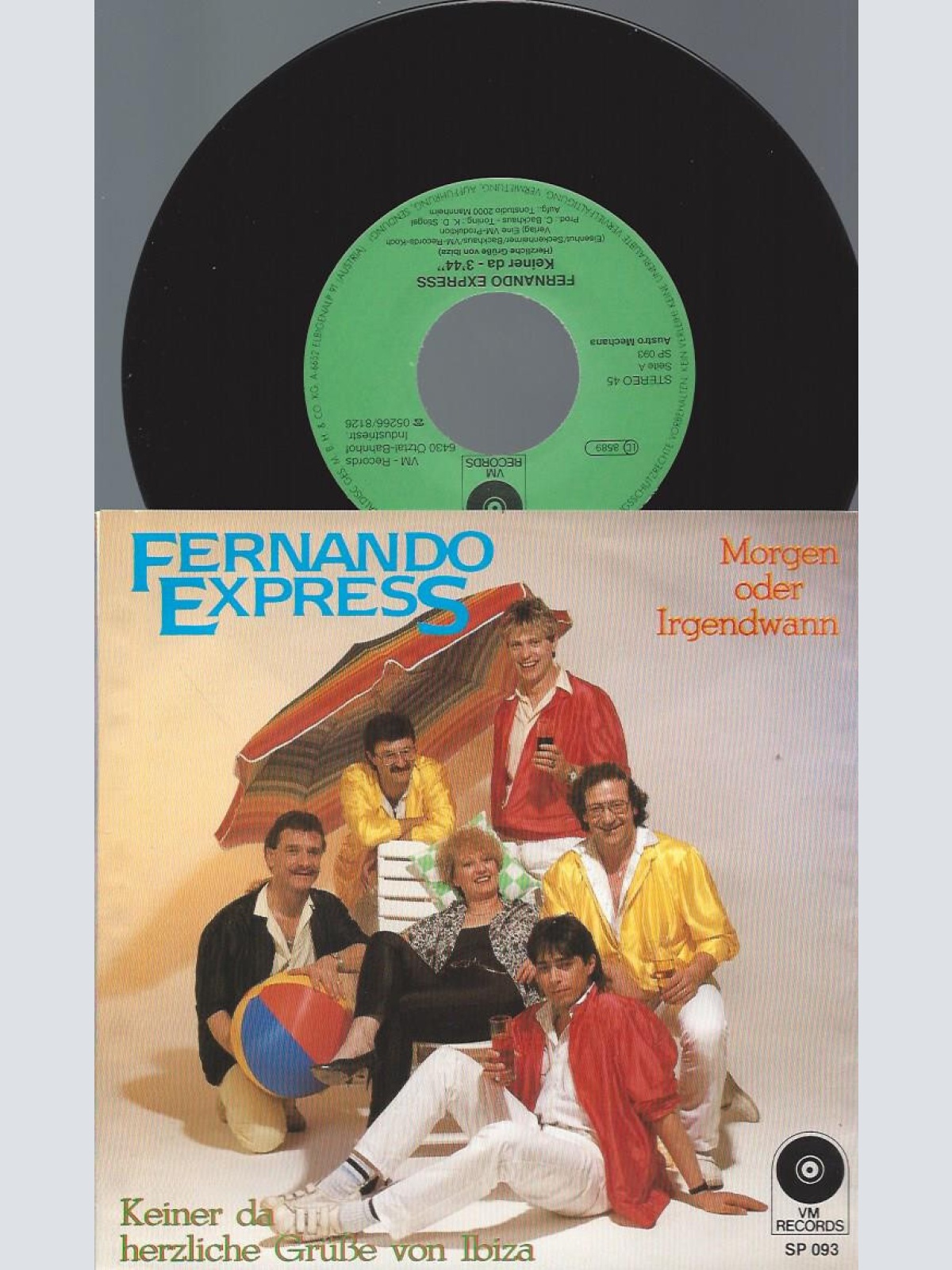 7" Fernando Express – Morgen Oder Irgendwann     VM