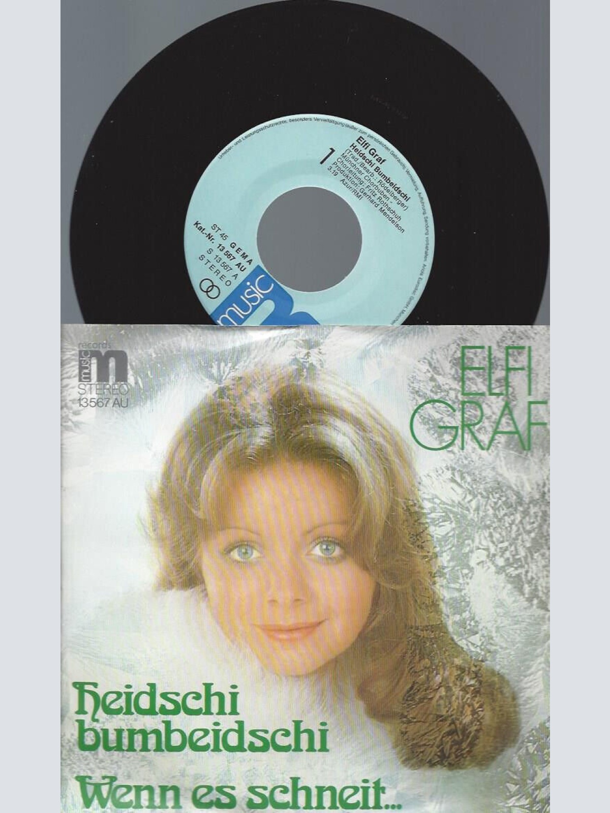 7" Elfi Graf – Heidschi Bumbeidschi