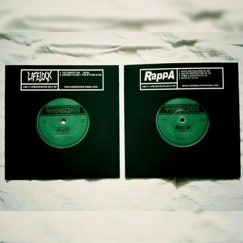 7", EP Life Lock / Rappa - Split EP