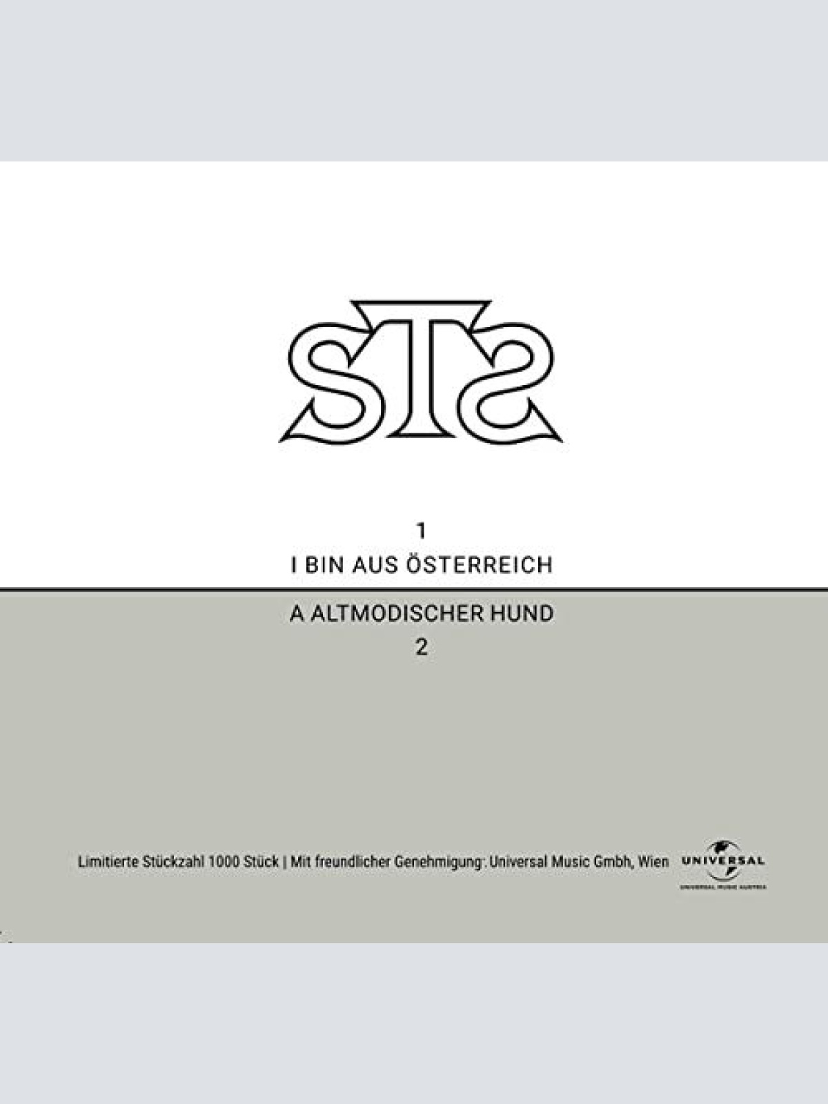7" Single  STS Steinbäcker ,Timischl Schiffkowitz I Bin aus Österreich / A Al...