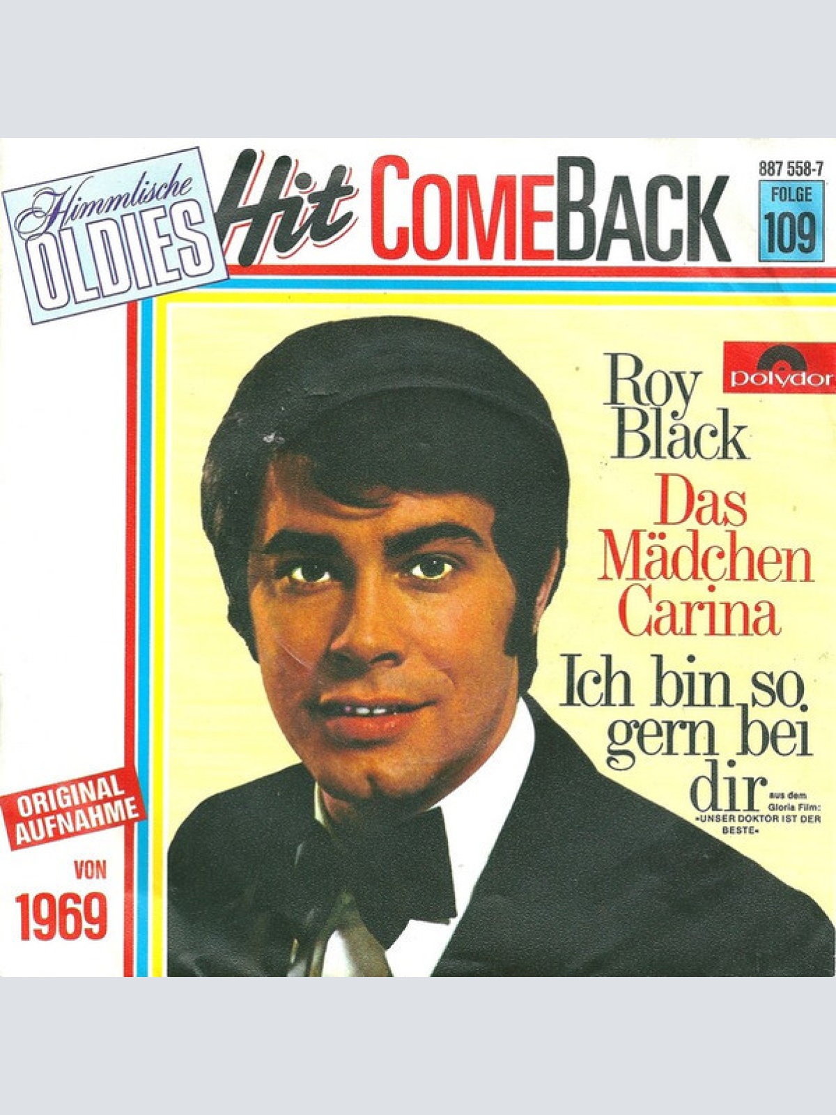 7", Single, RE Roy Black - Das Mädchen Carina