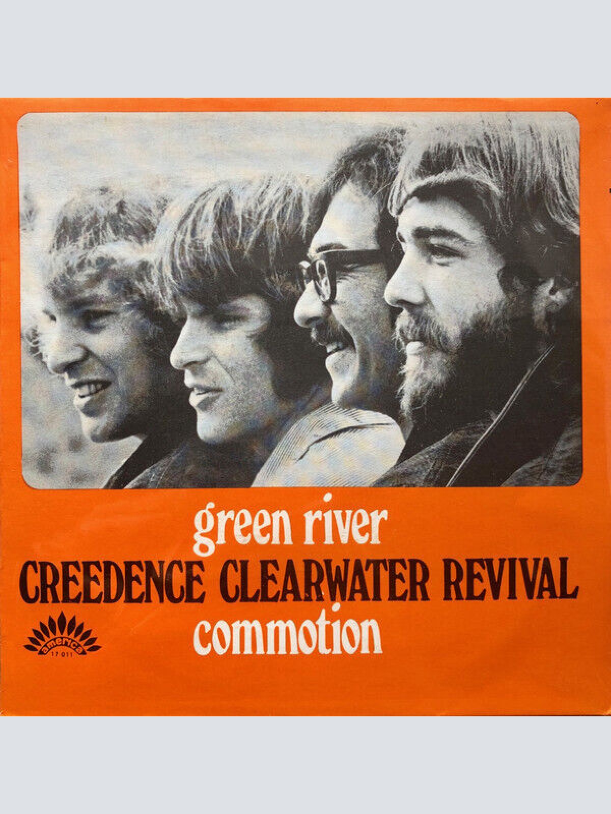 7", Single Creedence Clearwater Revival - Green River / Commotion