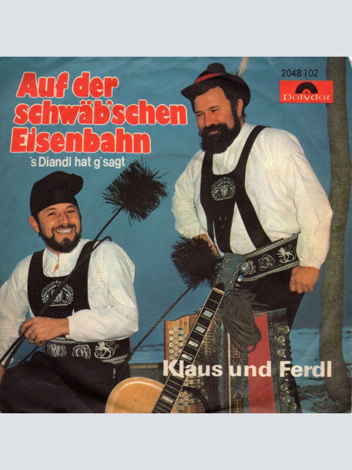 7", Single Klaus Und Ferdl - Auf Der Schwäb'schen Eisenbahn