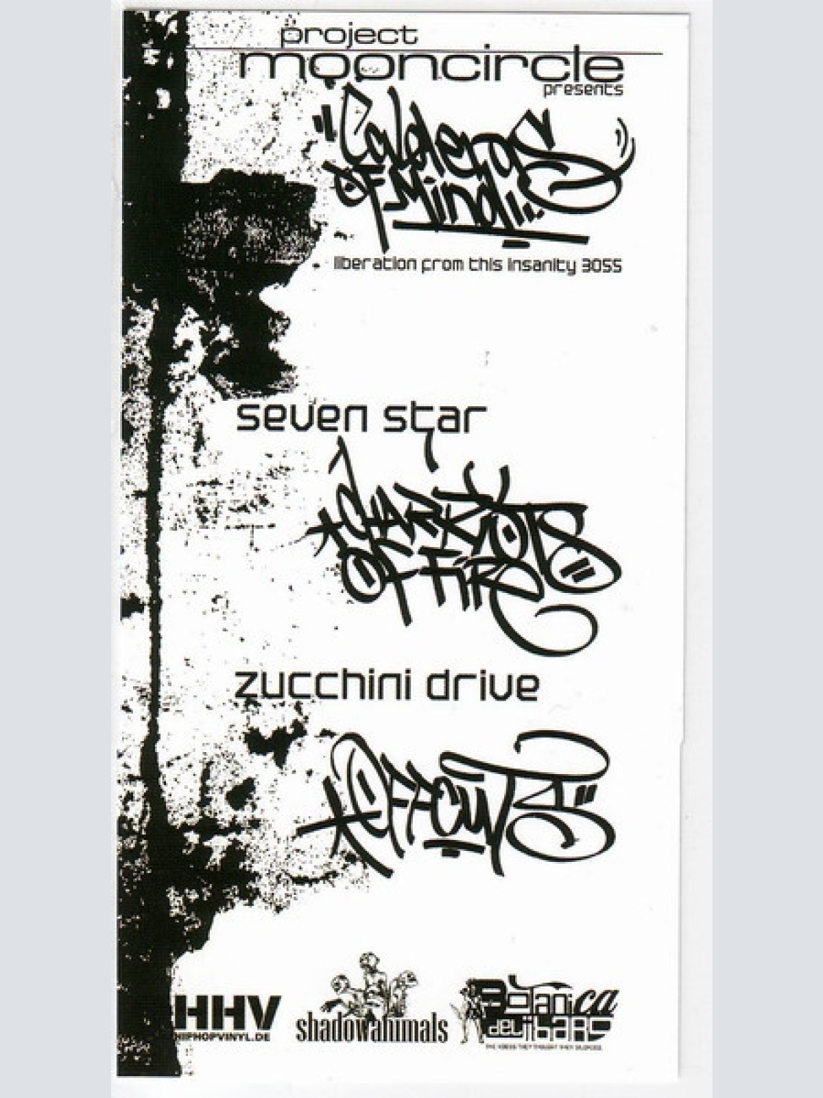 7", Ltd, Num, Cle Seven Star / Zucchini Drive - Calderas Of Mind - Liberation...