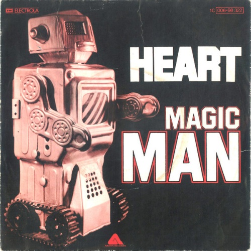 7", Single, Whi Heart - Magic Man