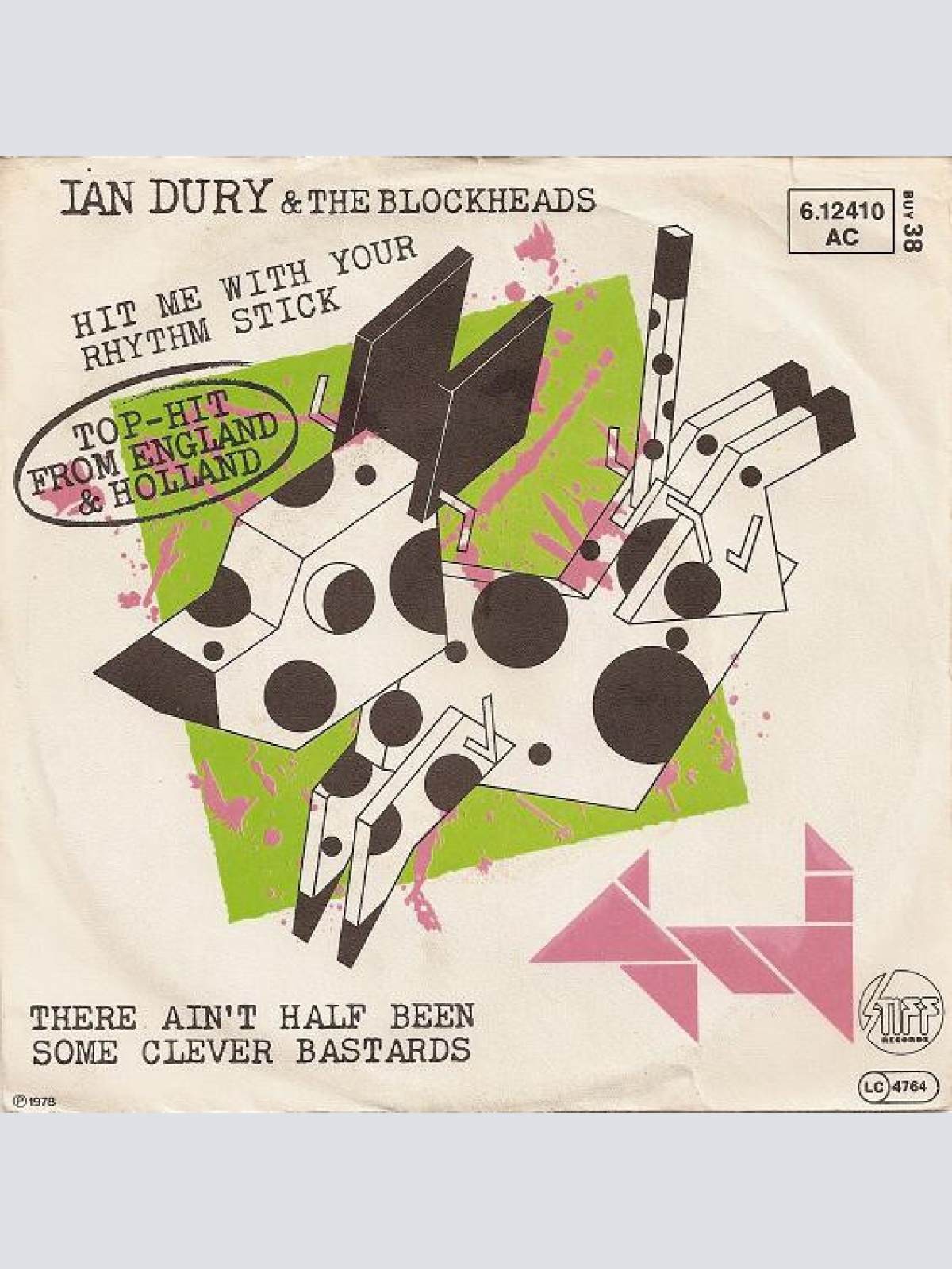 7", Single Ian Dury & The Blockheads* - Hit Me With Your Rhythm Stick