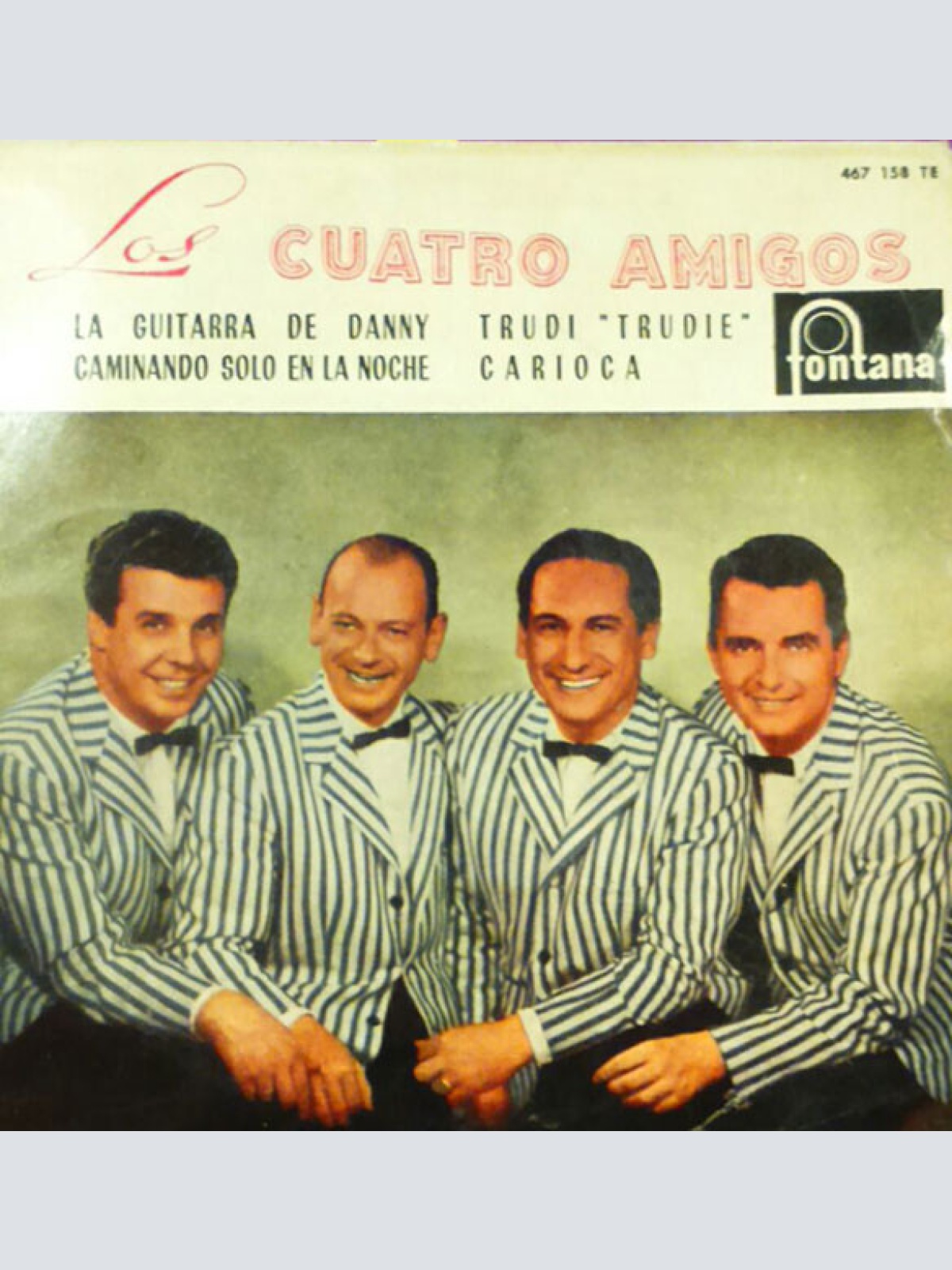 7", EP Los Cuatro Amigos - La Guitarra De Danny