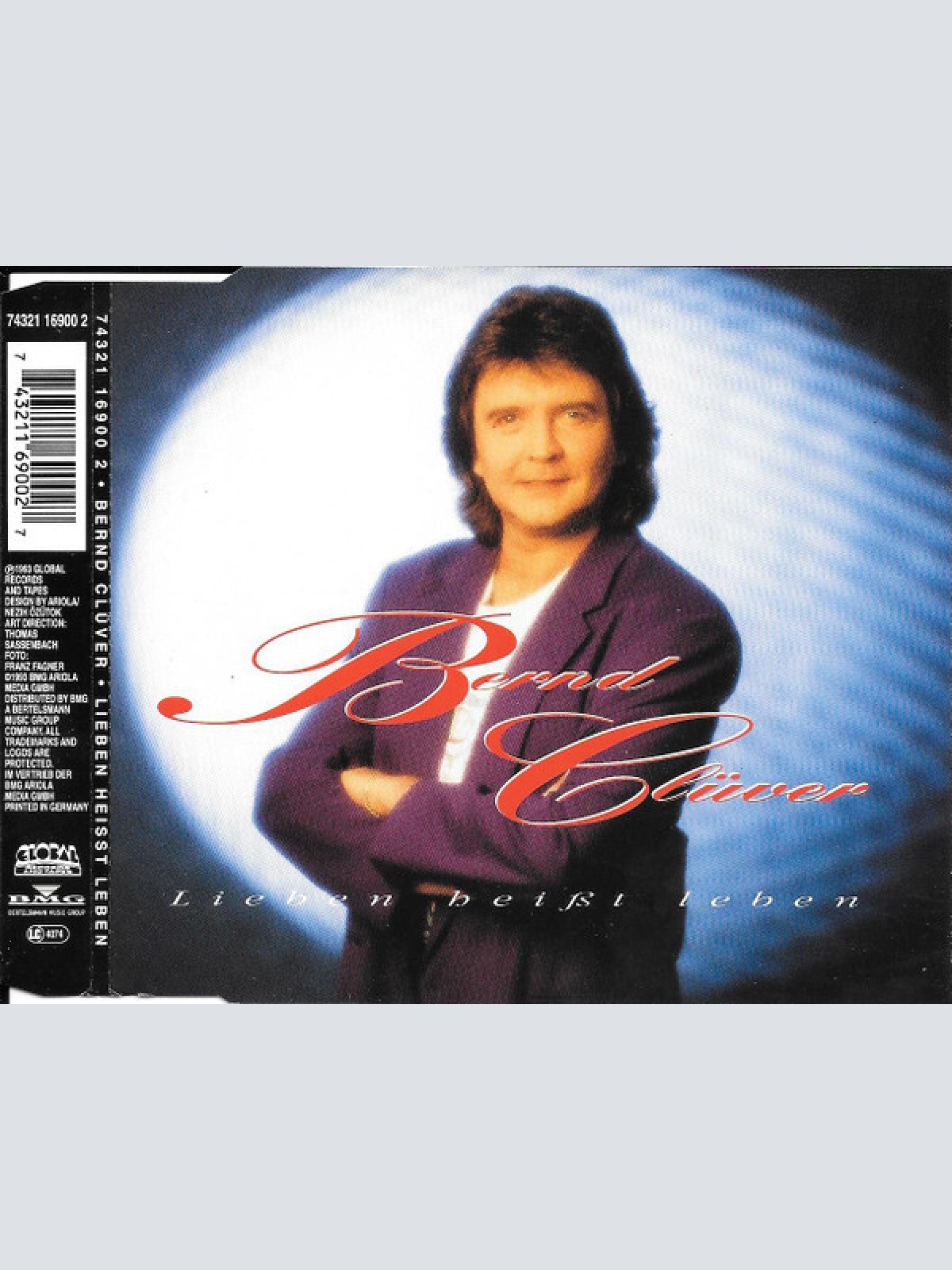 CD, Maxi Bernd Clüver - Lieben Heißt Leben