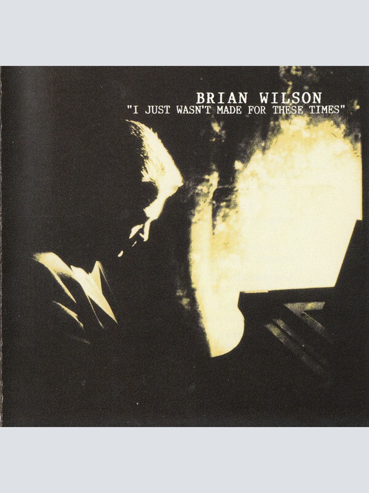 CD, Album Brian Wilson - I Just Wasn't Made For These Times