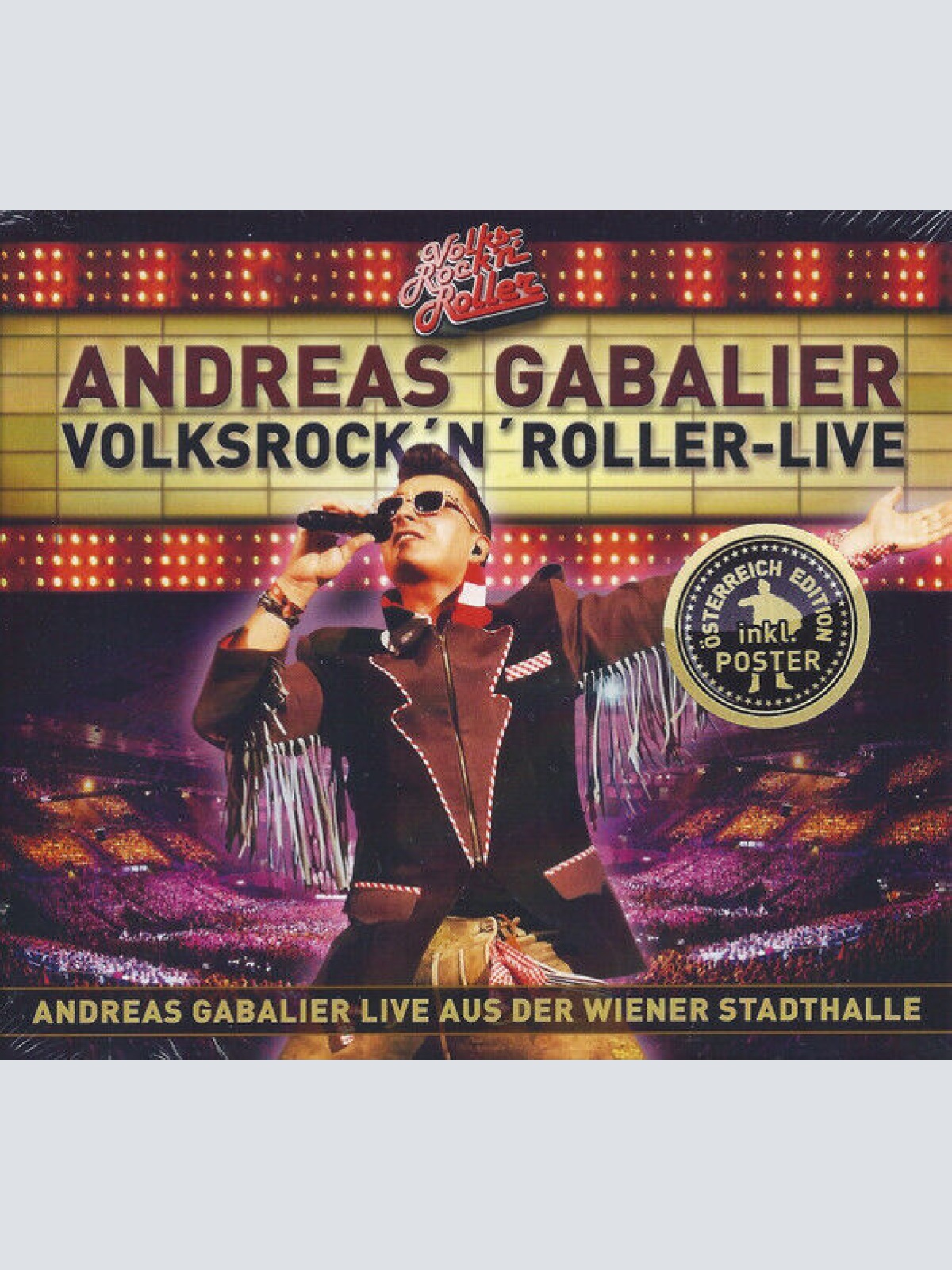 2xCD, Album, Dig Andreas Gabalier - Volksrock'n'Roller - Live