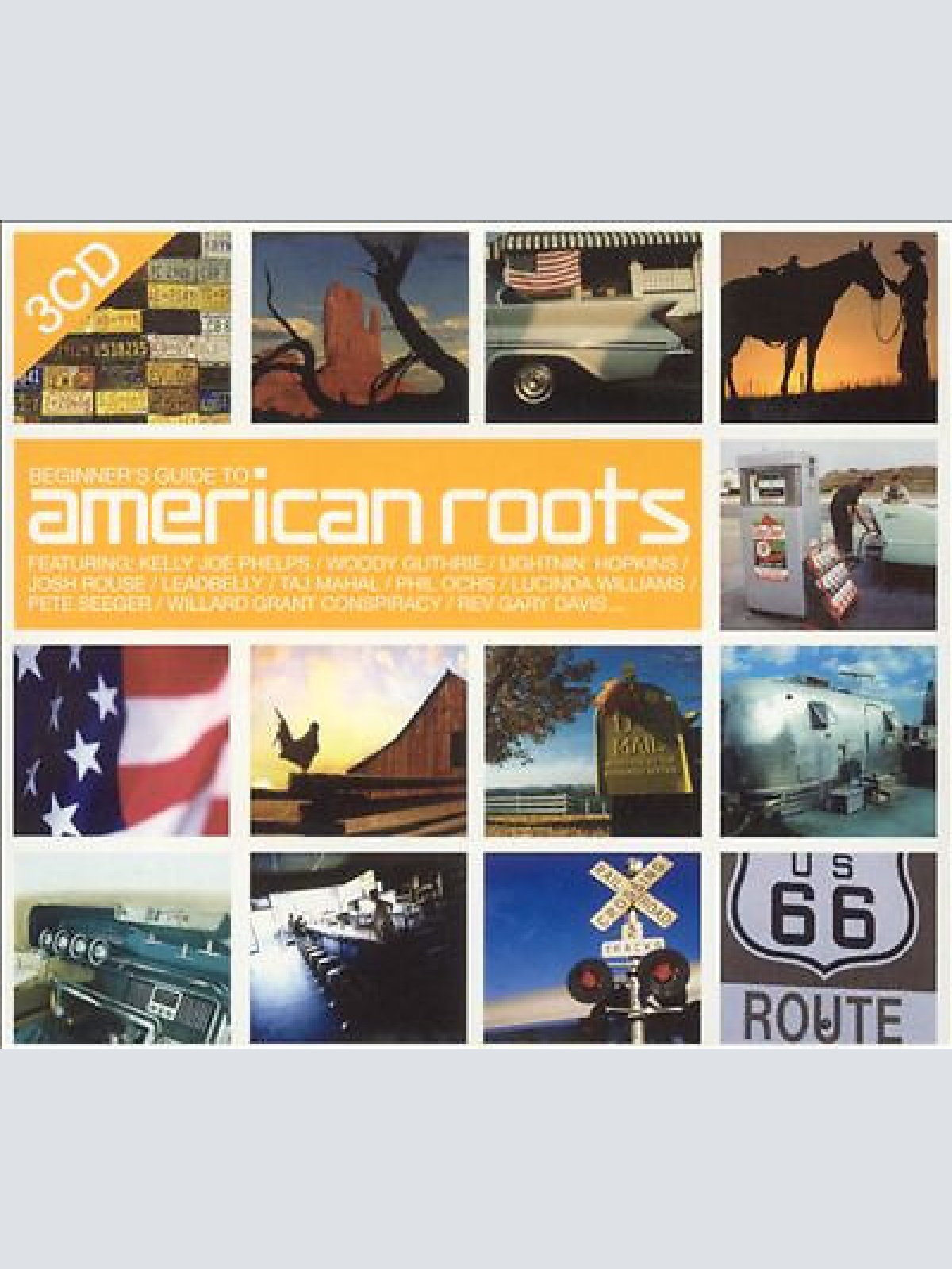 3xCD, Comp, Car Various - Beginner's Guide To American Roots