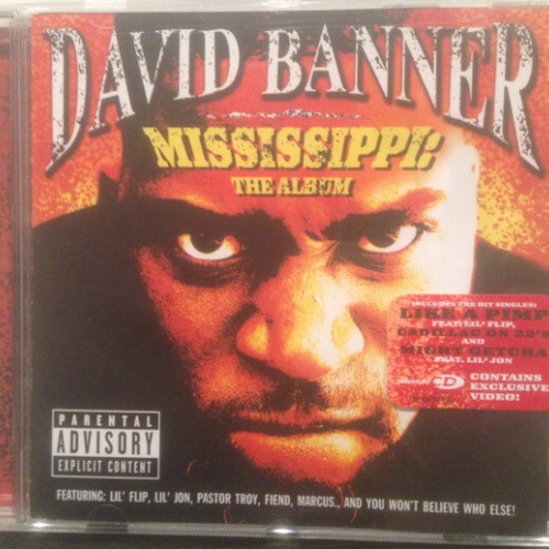 CD, Album, Enh David Banner - Mississippi: The Album