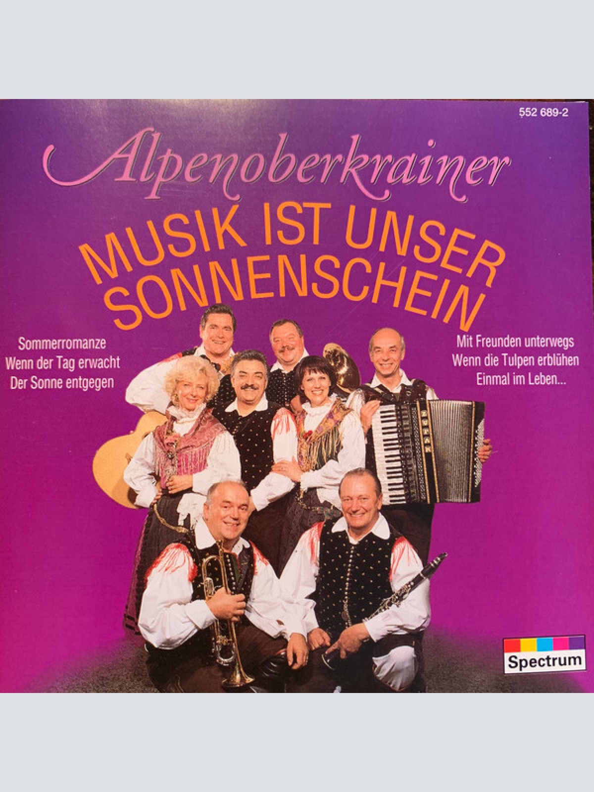 CD, Album Alpenoberkrainer - Musik Ist Unser Sonnenschein